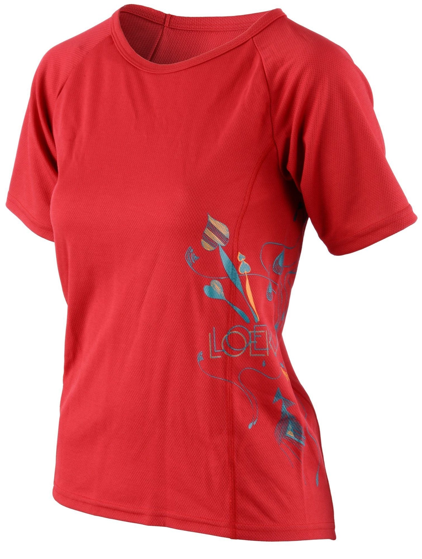 Loeka Kasista Short Sleeve Jersey - Womens - Tango Red Tango Red X-Small