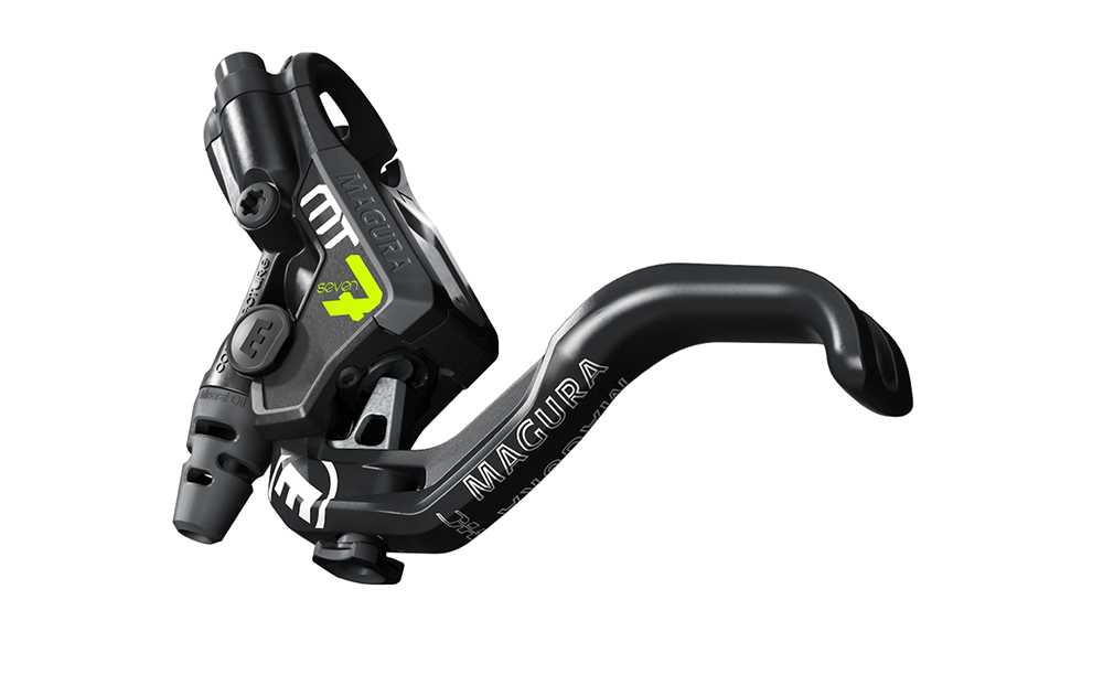 Magura MT7 PRO Disc Brake - Black-Yellow