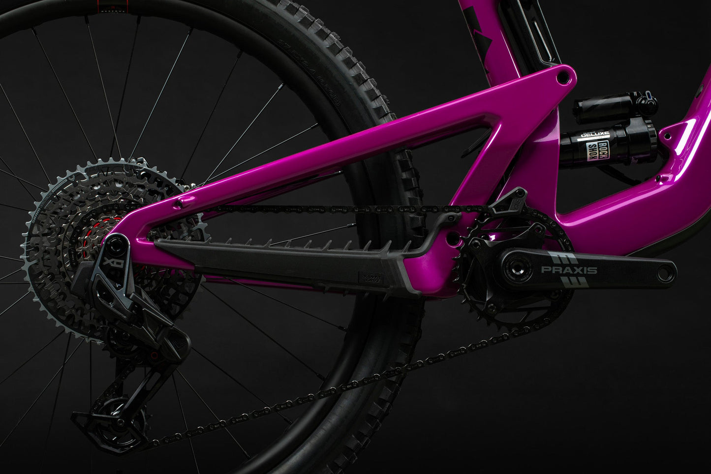 Santa Cruz Heckler SL Carbon MX - R Kit - Gloss Magenta - 2024