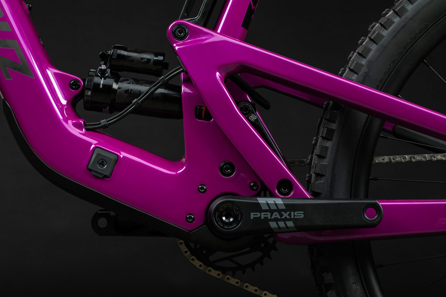 Santa Cruz Heckler SL Carbon MX - R Kit - Gloss Magenta - 2024