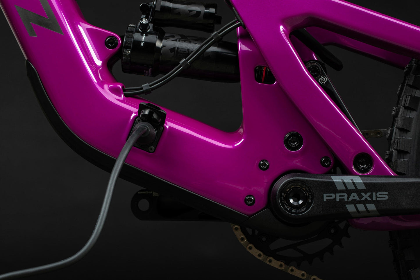 Santa Cruz Heckler SL Carbon MX - R Kit - Gloss Magenta - 2024
