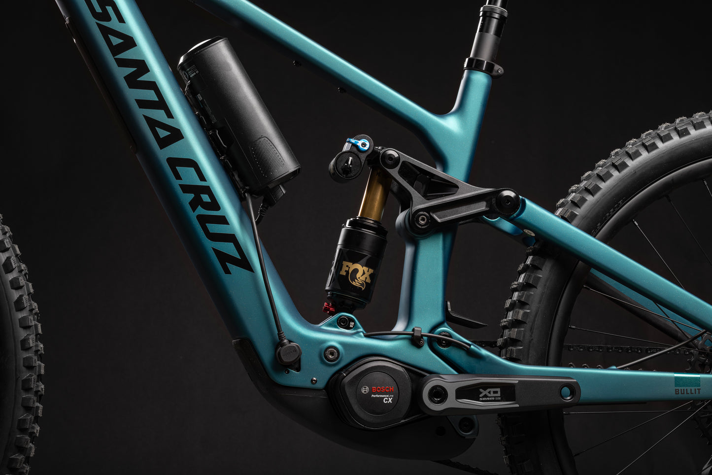 Santa Cruz Bullit Carbon MX - GX AXS - Matt Teal Sparkle - 2026