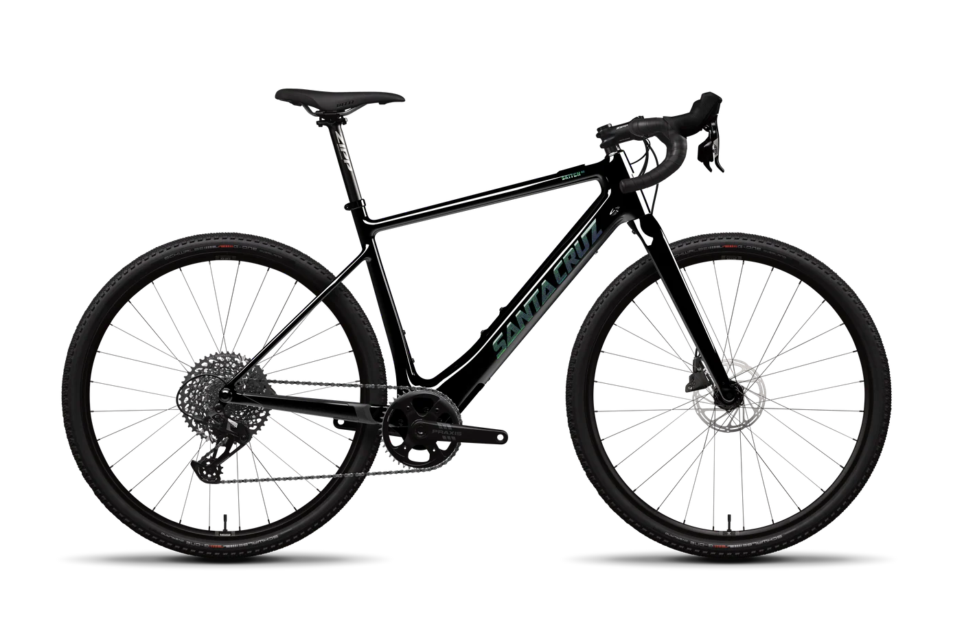 Santa Cruz Skitch CC 700c - Apex - 430Wh - Gloss Black - 2026