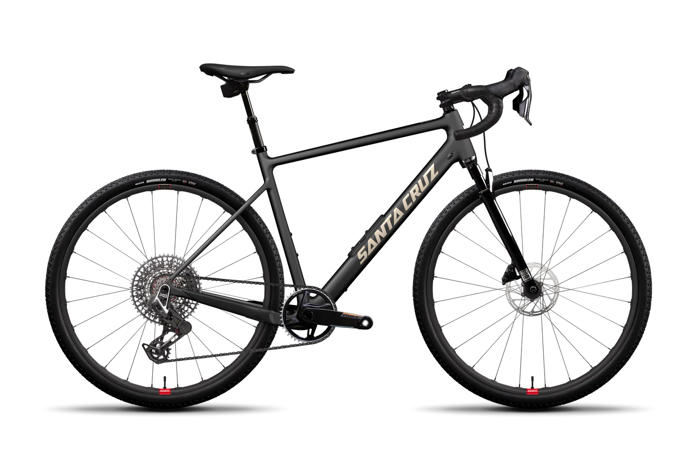 Santa Cruz Stigmata CC 700c - Force 1x AXS Reserve Rudy - Matte Carbon - 2026