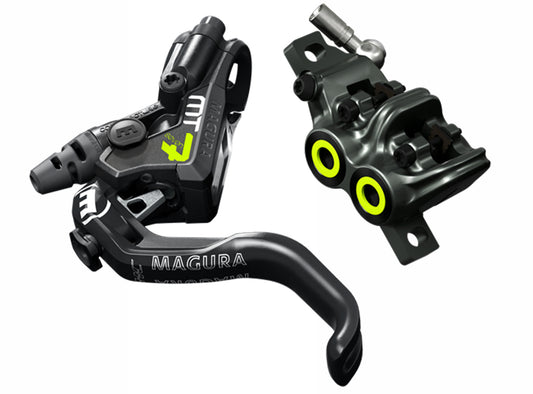Magura MT7 PRO Disc Brake - Black-Yellow