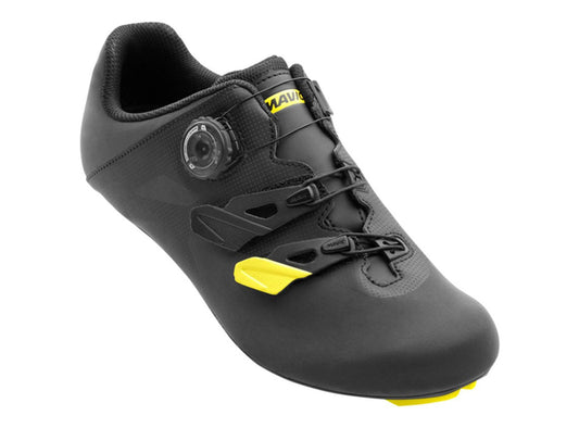 Mavic Cosmic Elite Vision CM Road Shoe - Black-Yellow Mavic Black - Yellow Mavic US 6