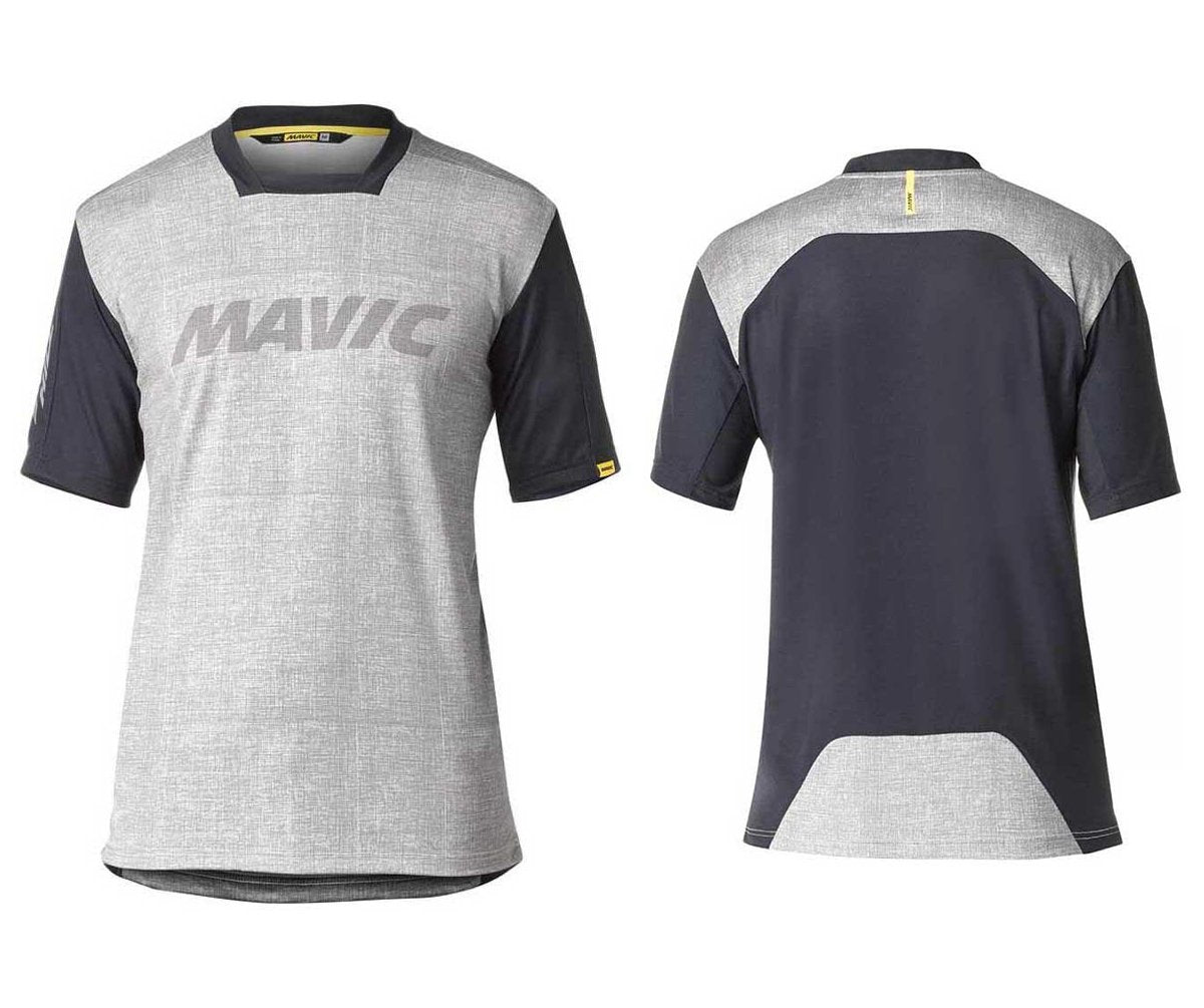 Mavic Deemax Pro Short Sleeve MTB Jersey - Moon Mist Moon Mist Small