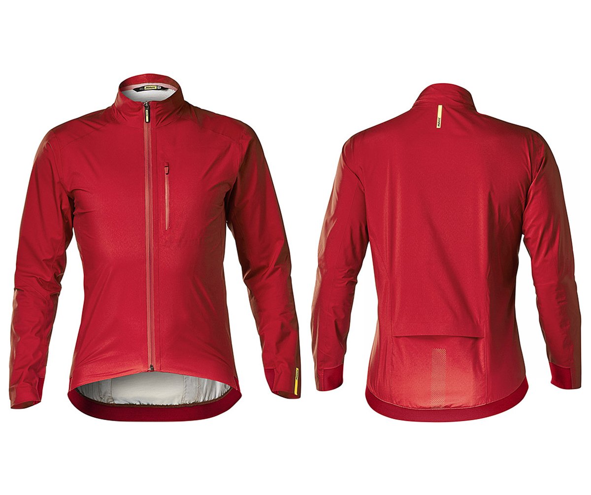 Mavic Essential H2O Cycling Jacket - Haute Red Haute Red Small