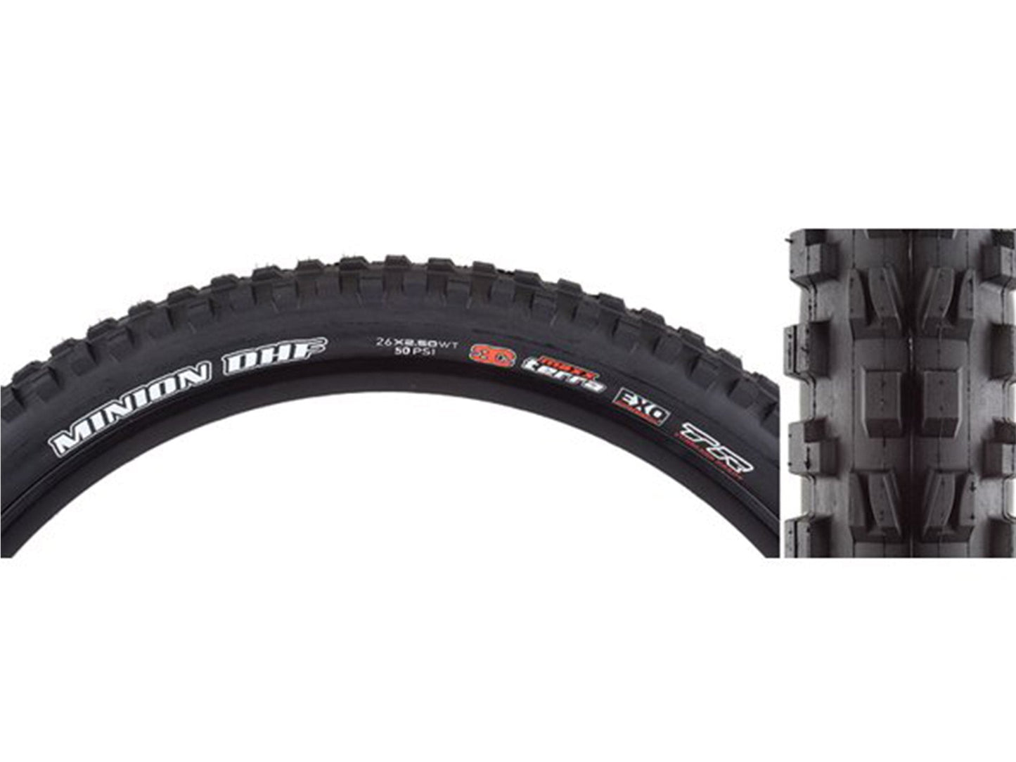 Maxxis Minion DHF 26" Folding MTB Tire - EXO
