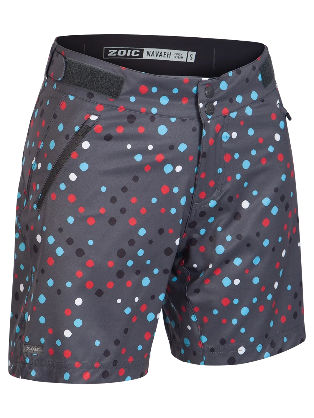 Zoic Naveah 7" MTB Short - Womens - Shadow Good Dot