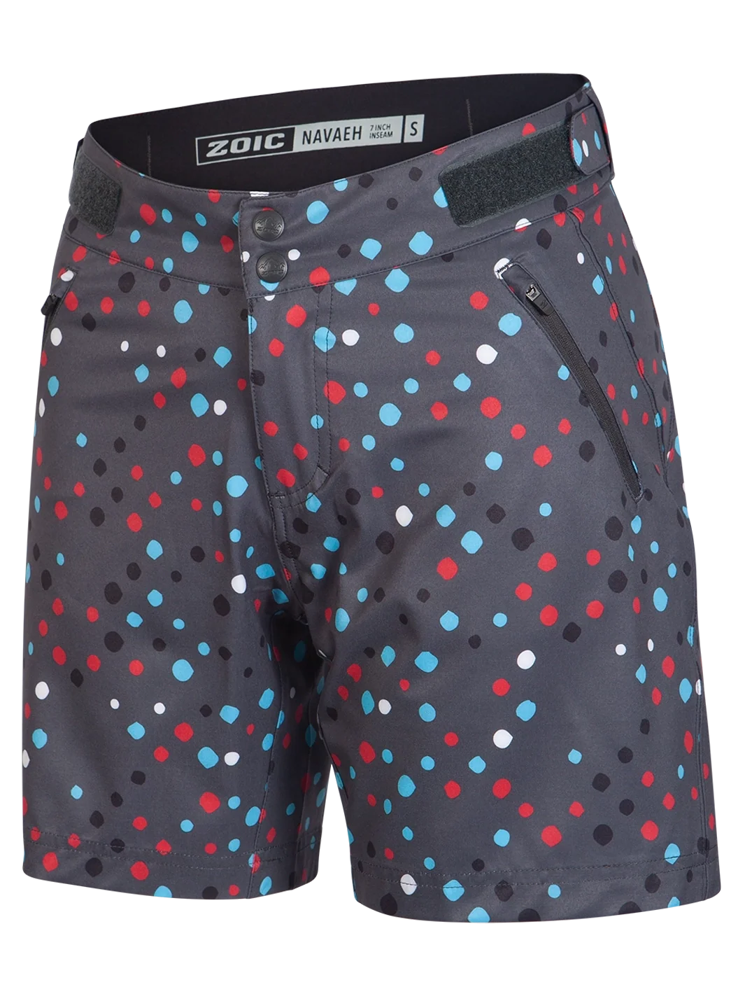 Zoic Naveah 7" MTB Short - Womens - Shadow Good Dot