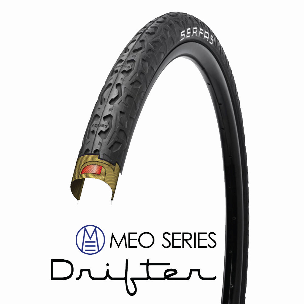 Serfas MEO Drifter 29" Wire City Tire - Black