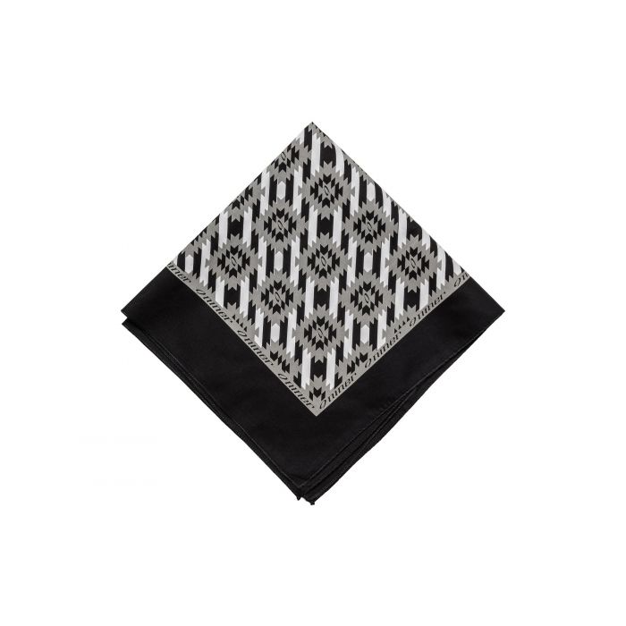 Niner Serape Bandana - Black Black One Size