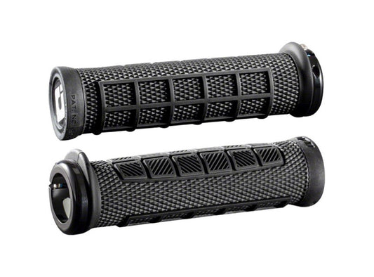 ODI Elite Pro Lock-On Bonus Pack MTB Grips - Black Black