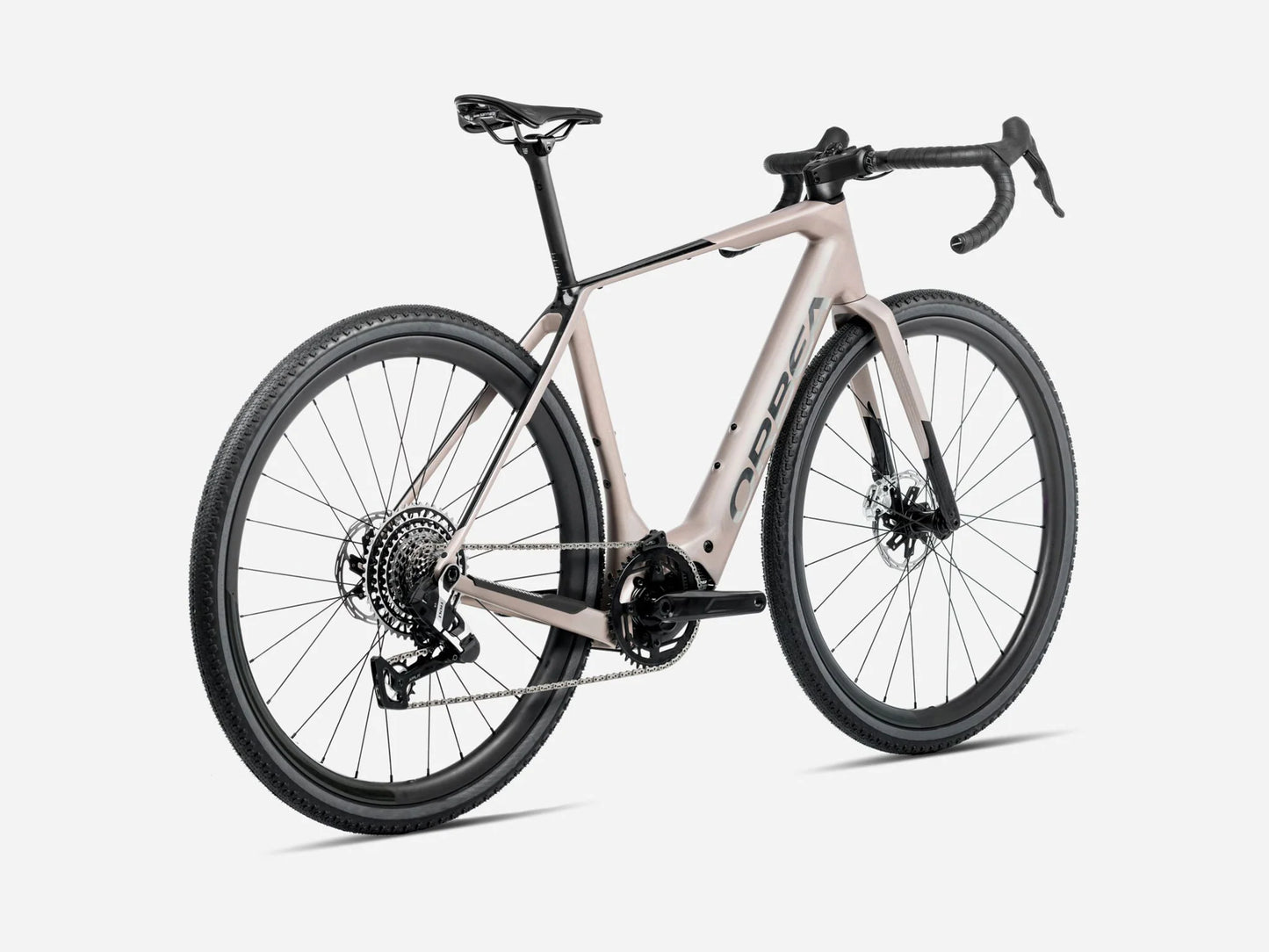 Orbea Denna M31e 700c 28mph - Nickel Matt-Carbon Raw Gloss - 2025