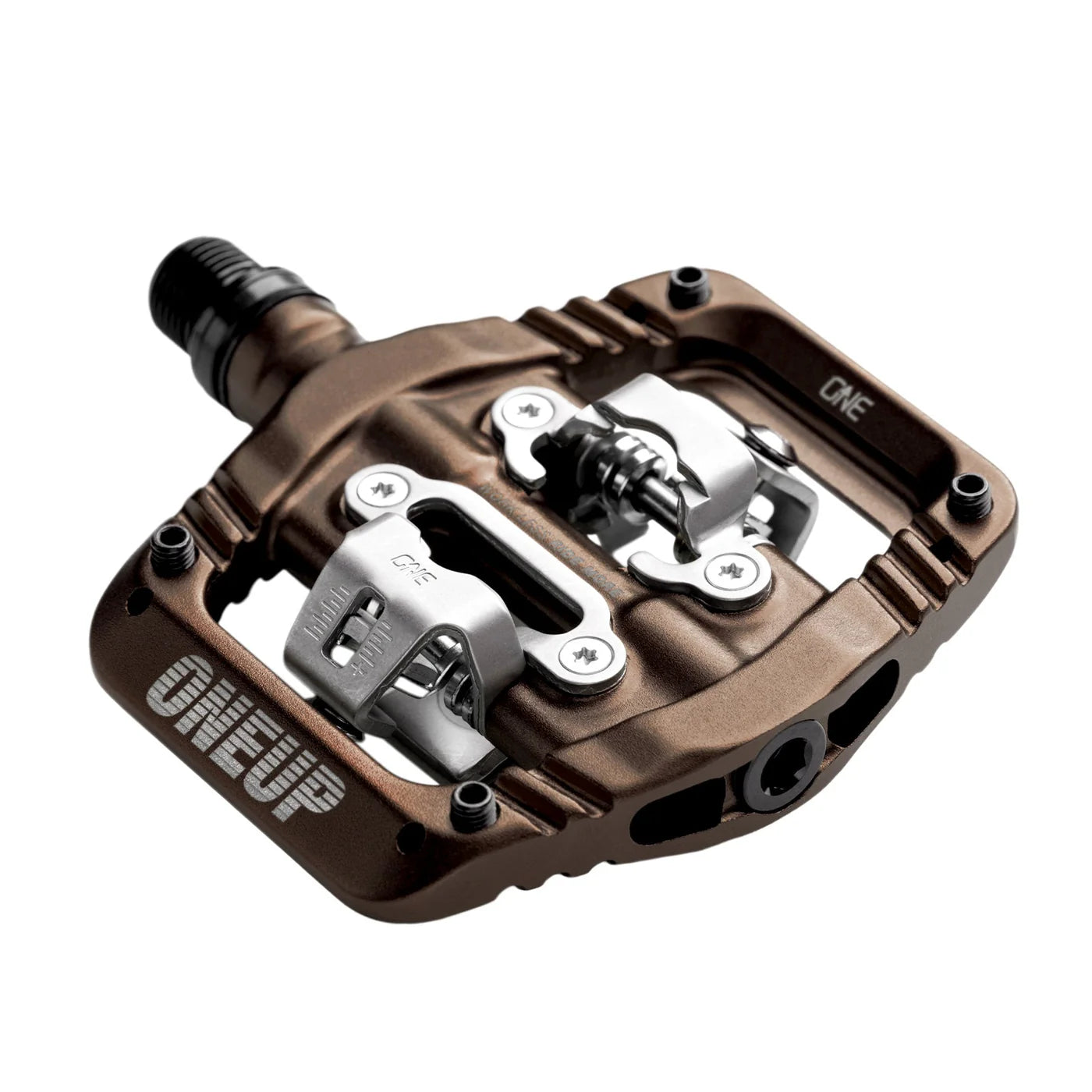 OneUp Clip MTB SPD Pedals - Bronze