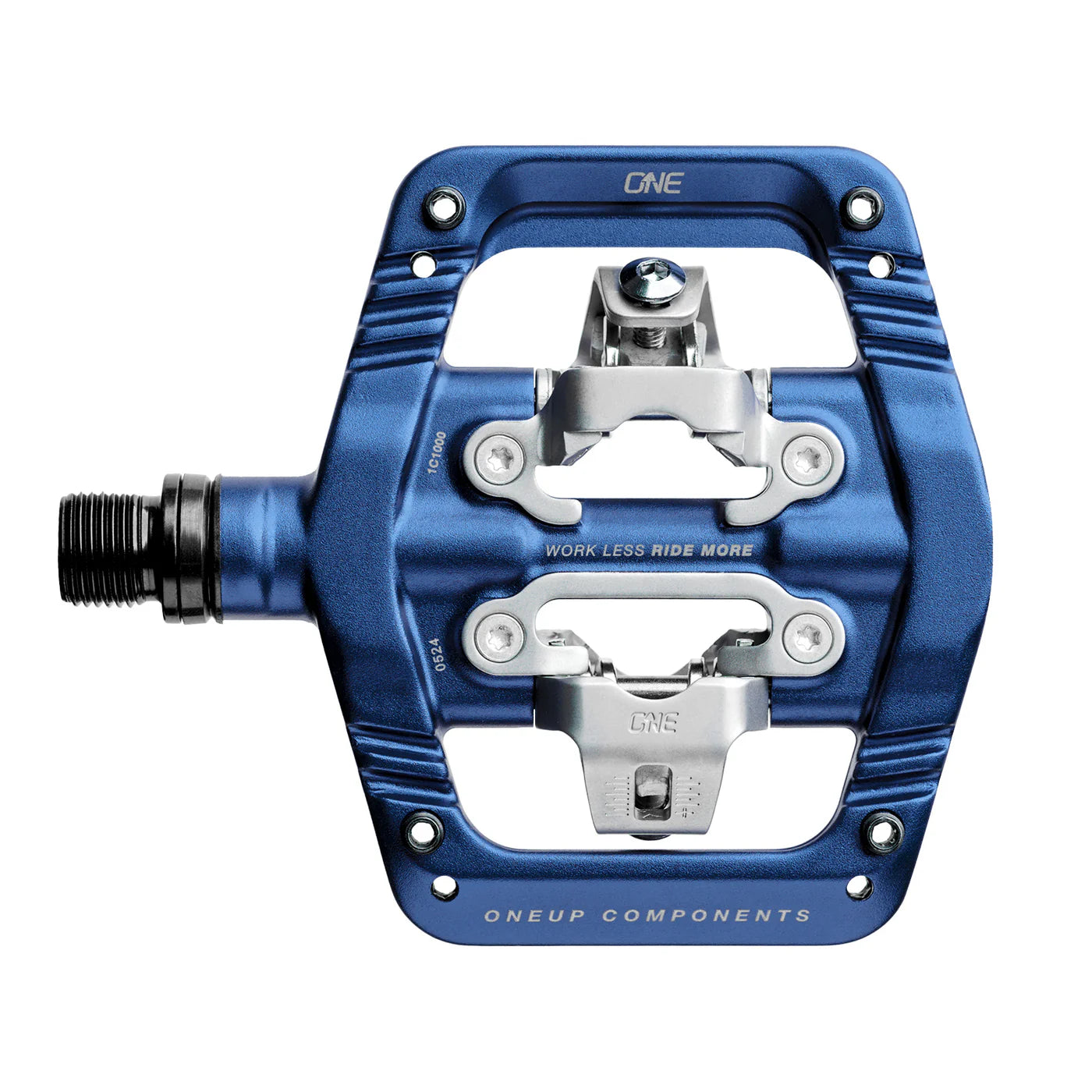 OneUp Clip MTB SPD Pedals - Dark Blue