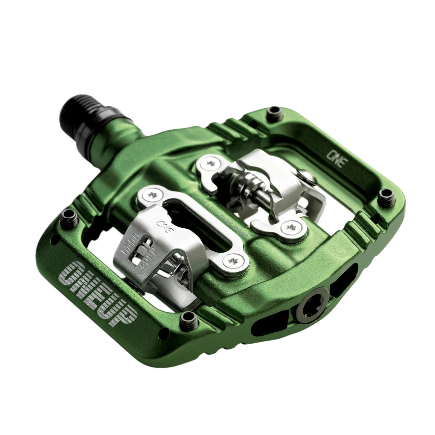 OneUp Clip MTB SPD Pedals - Dark Green