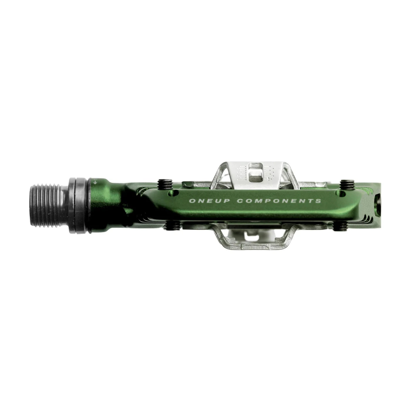 OneUp Clip MTB SPD Pedals - Dark Green