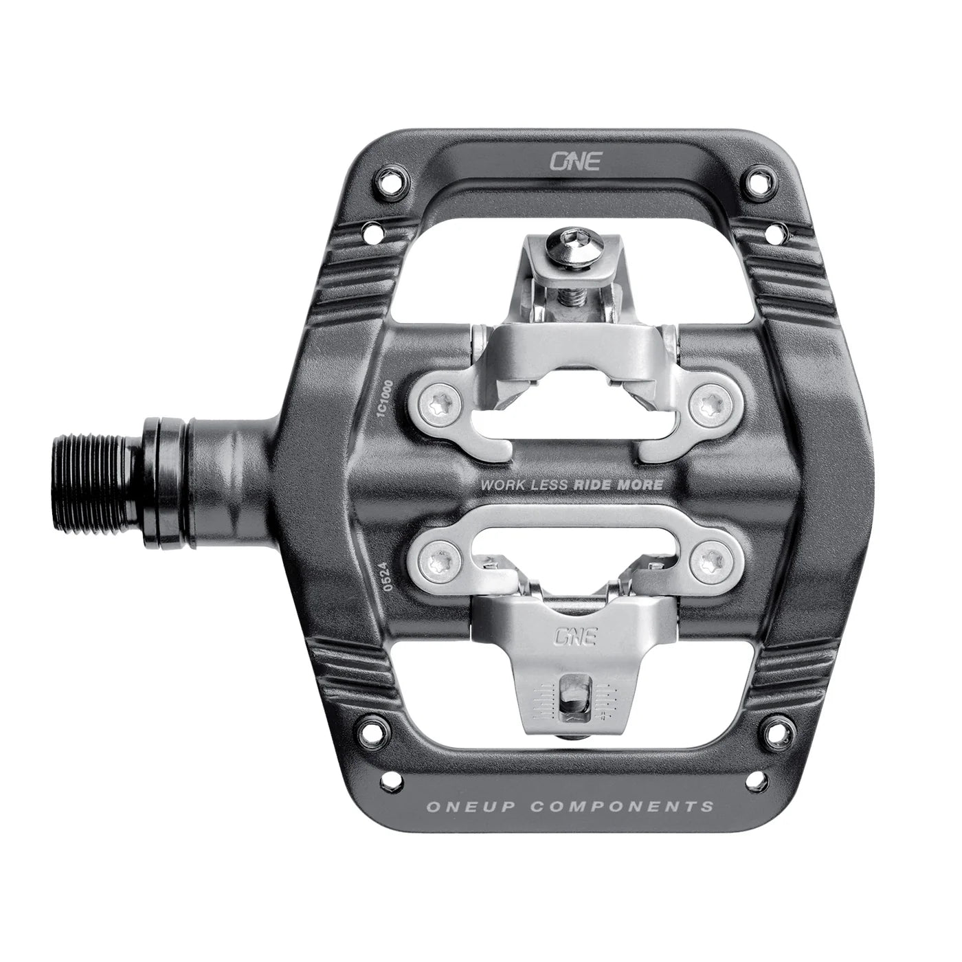 OneUp Clip MTB SPD Pedals - Gray