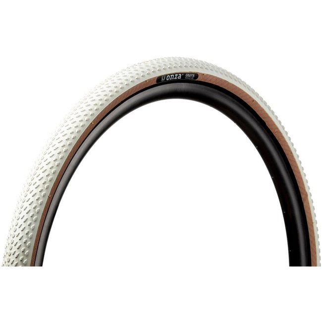 Onza Grava 700c Folding Tire - White