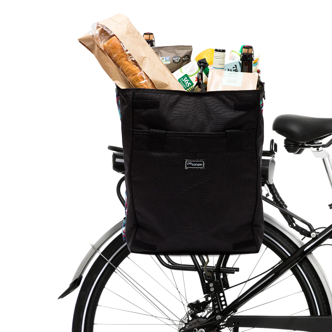 Po Campo Orchard Grocery Pannier - Black Ripstop