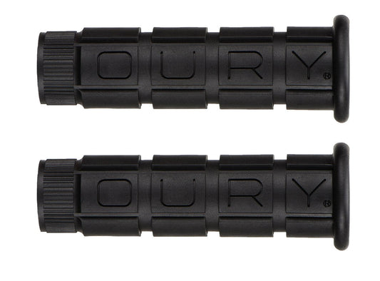 Oury Single Compound MTB Grips - Black Black