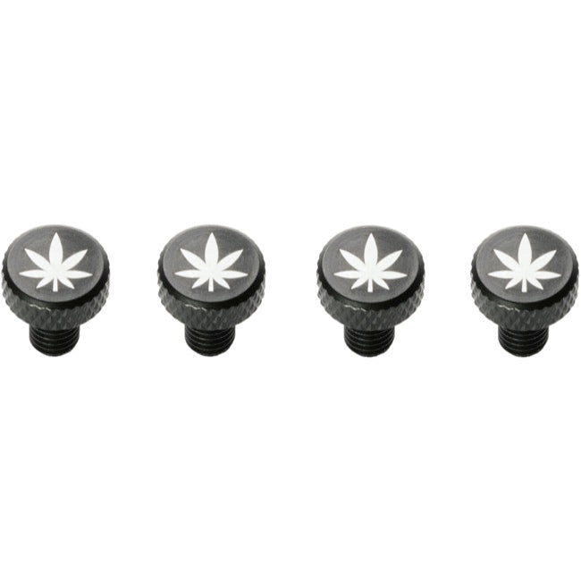 PDW Zit Bitz Frame Bolts - Leaf Leaf 4 Pack