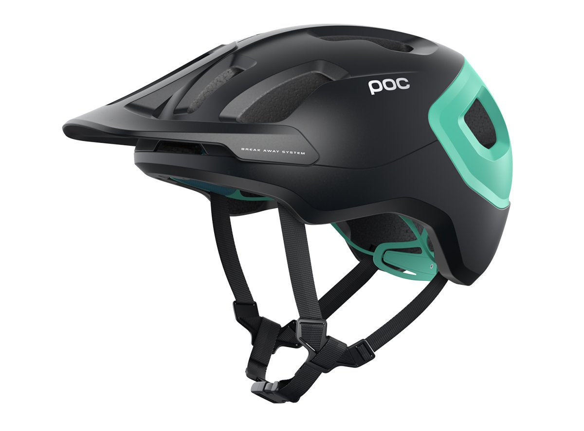 POC Axion Spin MTB Helmet - Uranium Black-Flourite Green Matt Uranium Black - Flourite Green Matt Medium/Large