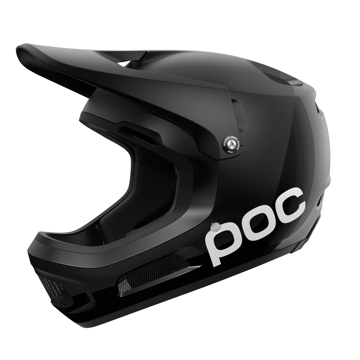 POC Coron Air MIPS Full Face Helmet - Uranium Black Uranium Black Small