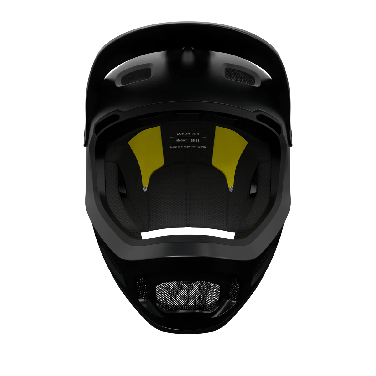 POC Coron Air MIPS Full Face Helmet - Uranium Black