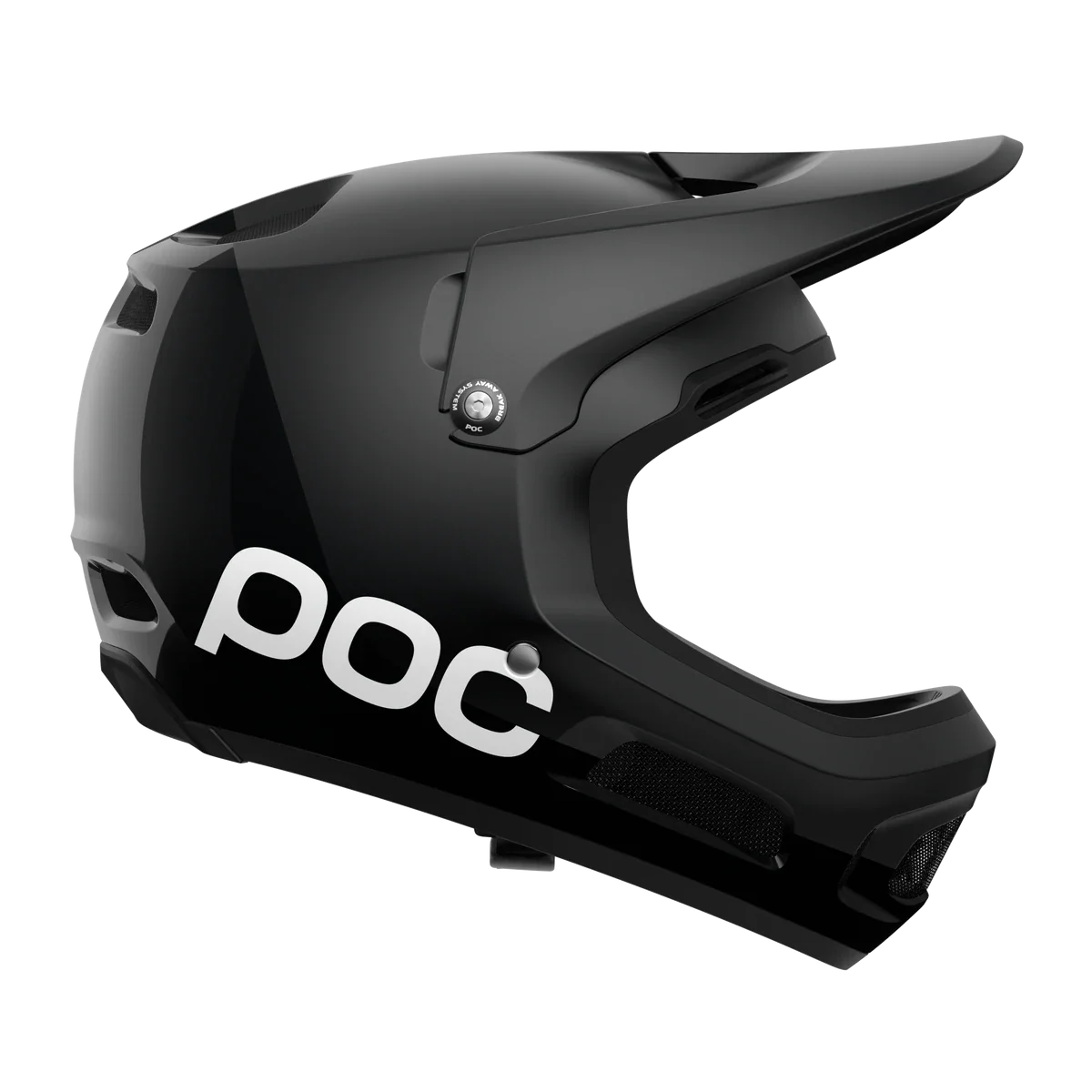 POC Coron Air MIPS Full Face Helmet - Uranium Black
