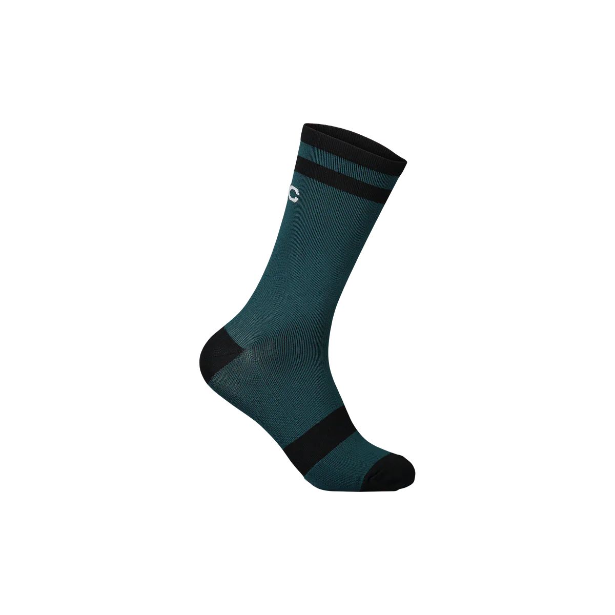 POC Lure Long MTB Sock - Dioptase Blue-Uranium Black Dioptase Blue - Uranium Black Small