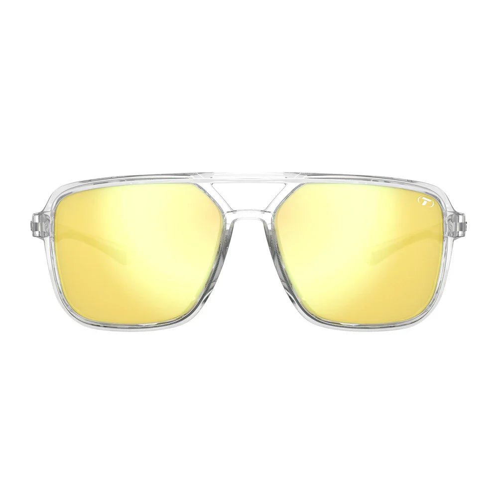 Tifosi Salto Single Lens Sunglasses - Crystal Clear
