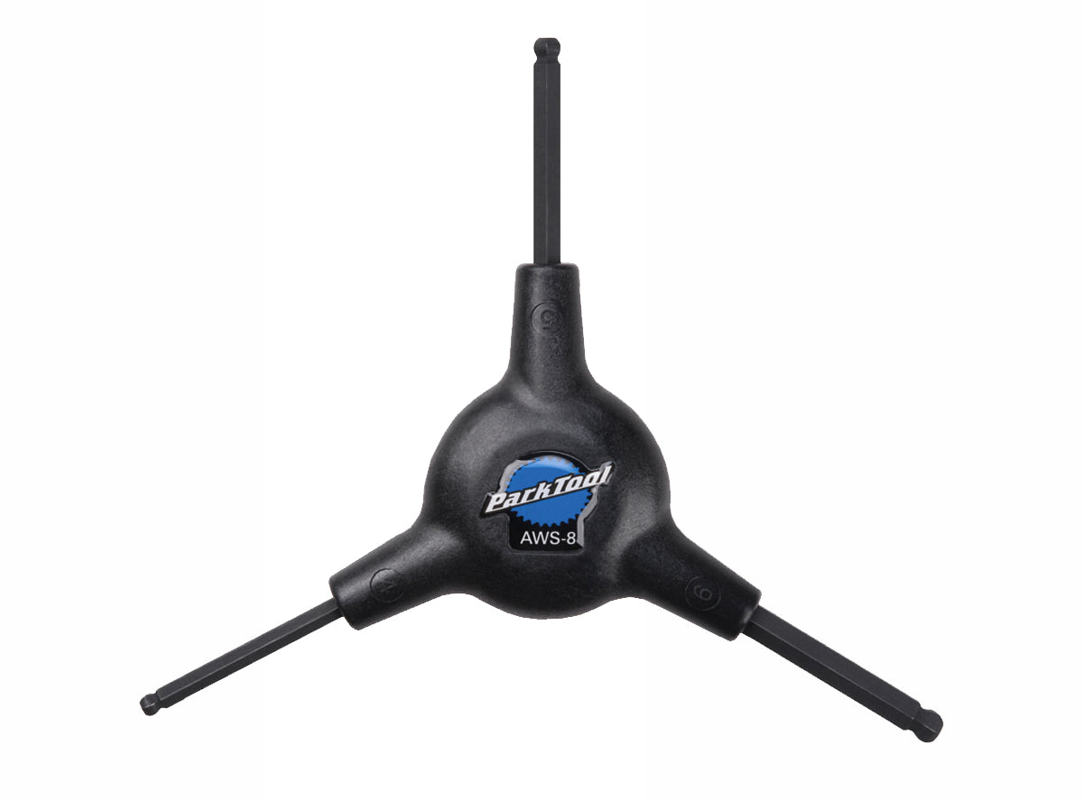 Park Tool 3-Way Ball End Hex Wrench - AWS-8