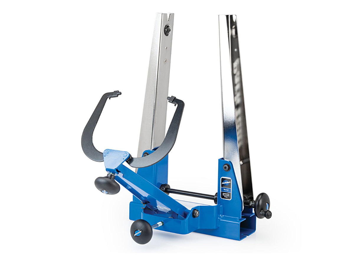Park Tool TS-4.2 Professional Wheel Truing Stand Silver - Blue