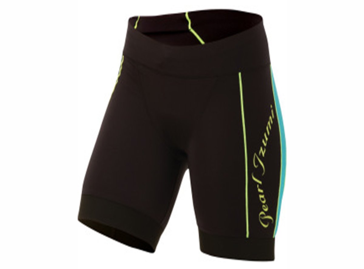 Pearl Izumi Elite InRCool Tri Race Short - Womens - Black-Scuba Blue