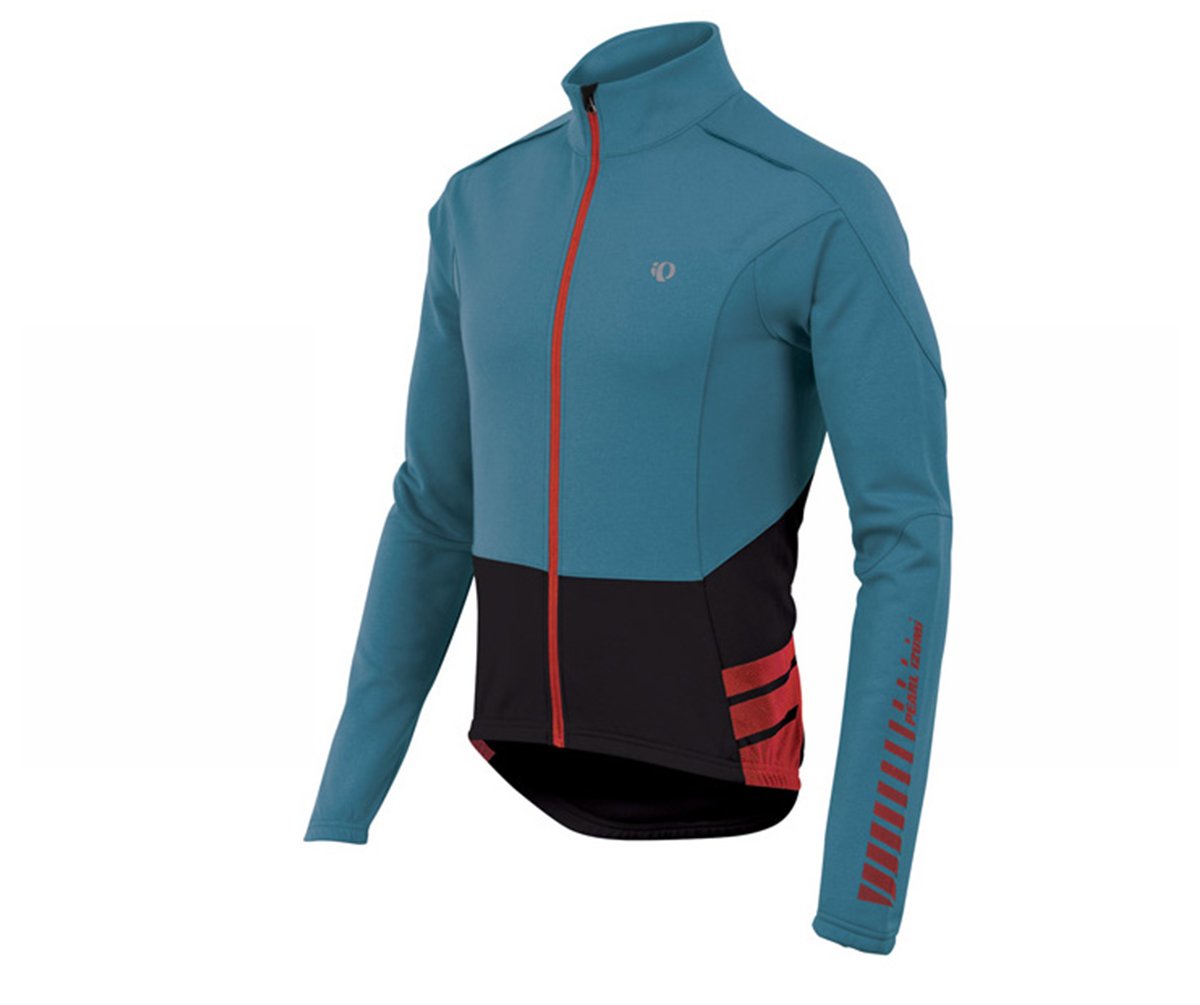 Pearl Izumi Elite Thermal Long Sleeve Road Jersey Petrol Blue