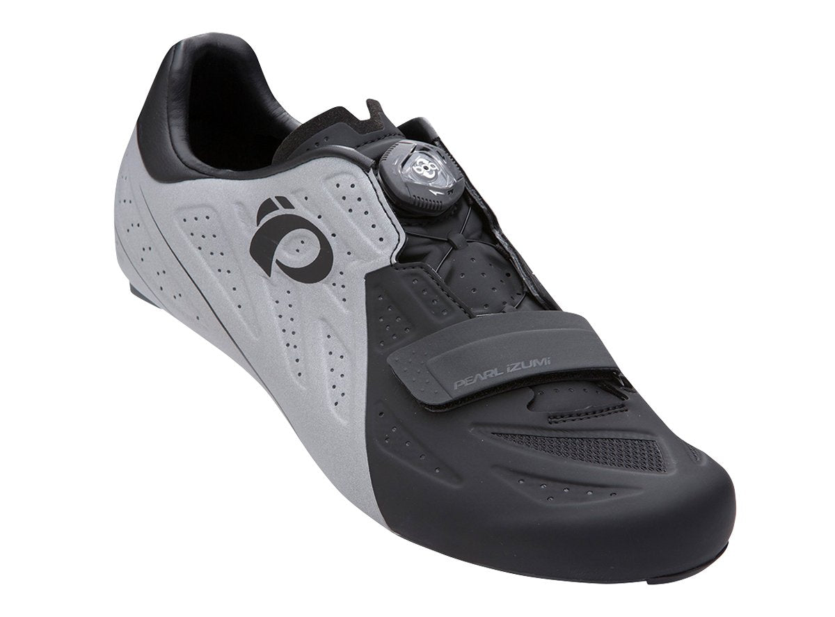 Pearl Izumi Elite v5 Road Shoe - Black-Silver Reflective Black - Silver Reflective EU 39