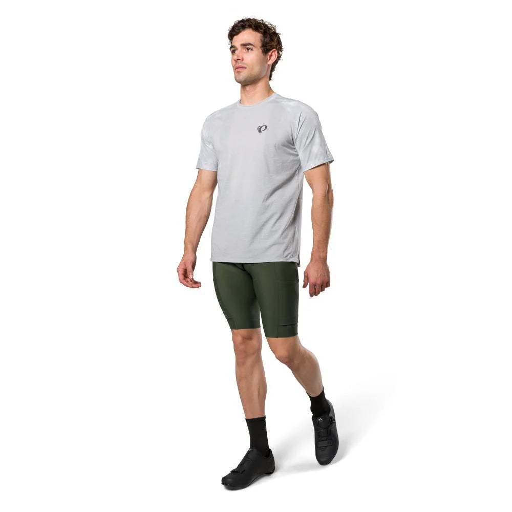 Pearl Izumi Expedition Merino Short Sleeve Road Jersey - Highrise Spectral