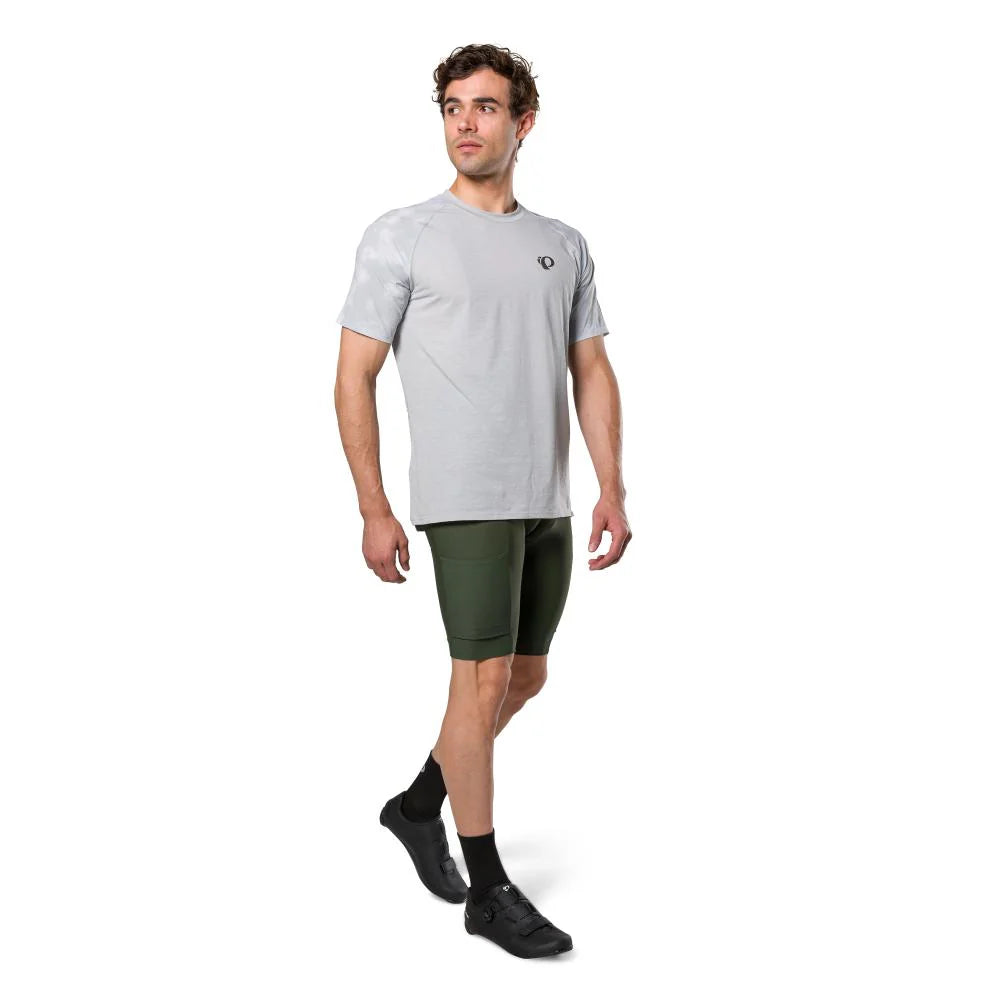 Pearl Izumi Expedition Merino Short Sleeve Road Jersey - Highrise Spectral