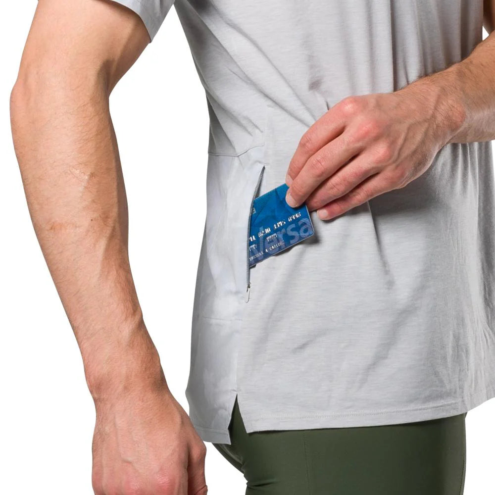 Pearl Izumi Expedition Merino Short Sleeve Road Jersey - Highrise Spectral