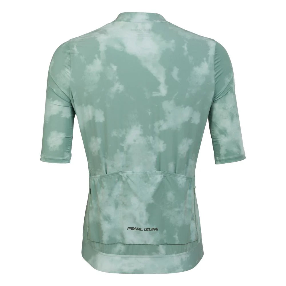 Pearl Izumi Expedition Short Sleeve Road Jersey - Womens - Green Bay Spectral