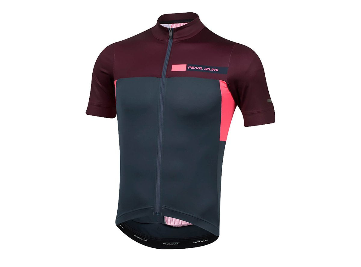 Pearl Izumi PRO Escape Short Sleeve Road Jersey - Midnight Navy-Port Coast Midnight Navy - Port Coast X-Small