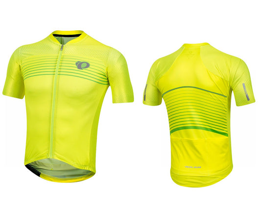 Pearl Izumi PRO Pursuit Speed Short Sleeve Road Jersey - Screaming Yellow Diffuse Screaming Yellow Diffuse Small