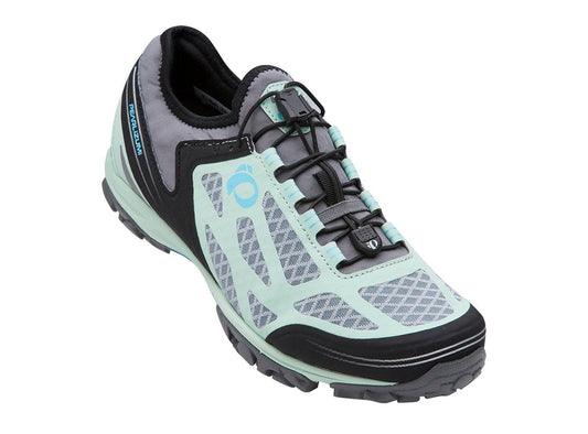 Pearl Izumi X-Alp Journey MTB Shoe - Womens - Smoked Pearl-Mist Green Smoked Pearl - Mist Green EU 36