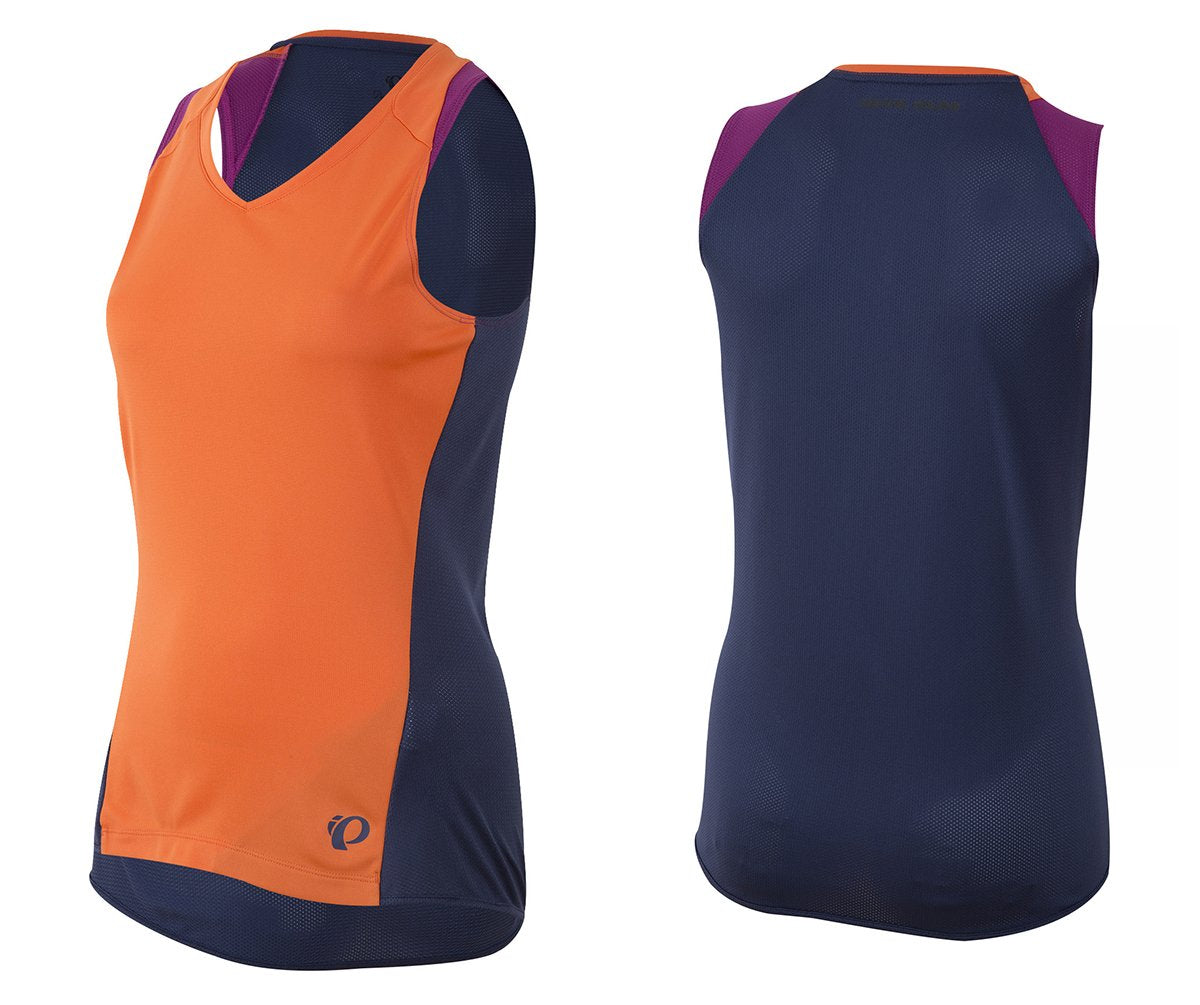 Pearl Izumi Launch Sleeveless MTB Jersey - Womens - Clementine Clementine Small