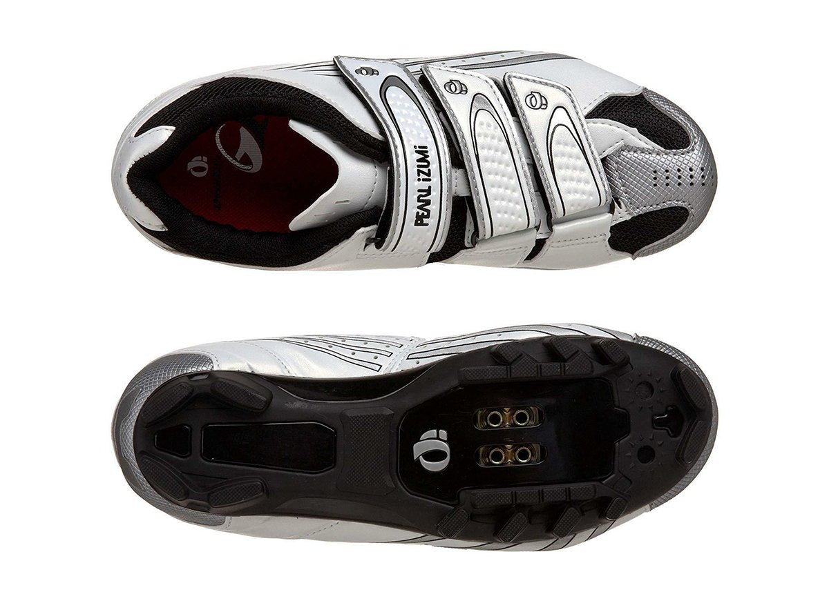 Pearl Izumi Select MTB Shoe - White-Silver