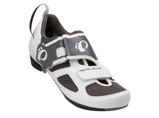 Pearl Izumi TRI Fly V Carbon Triathlon Shoe - White-Black White - Black EU 36