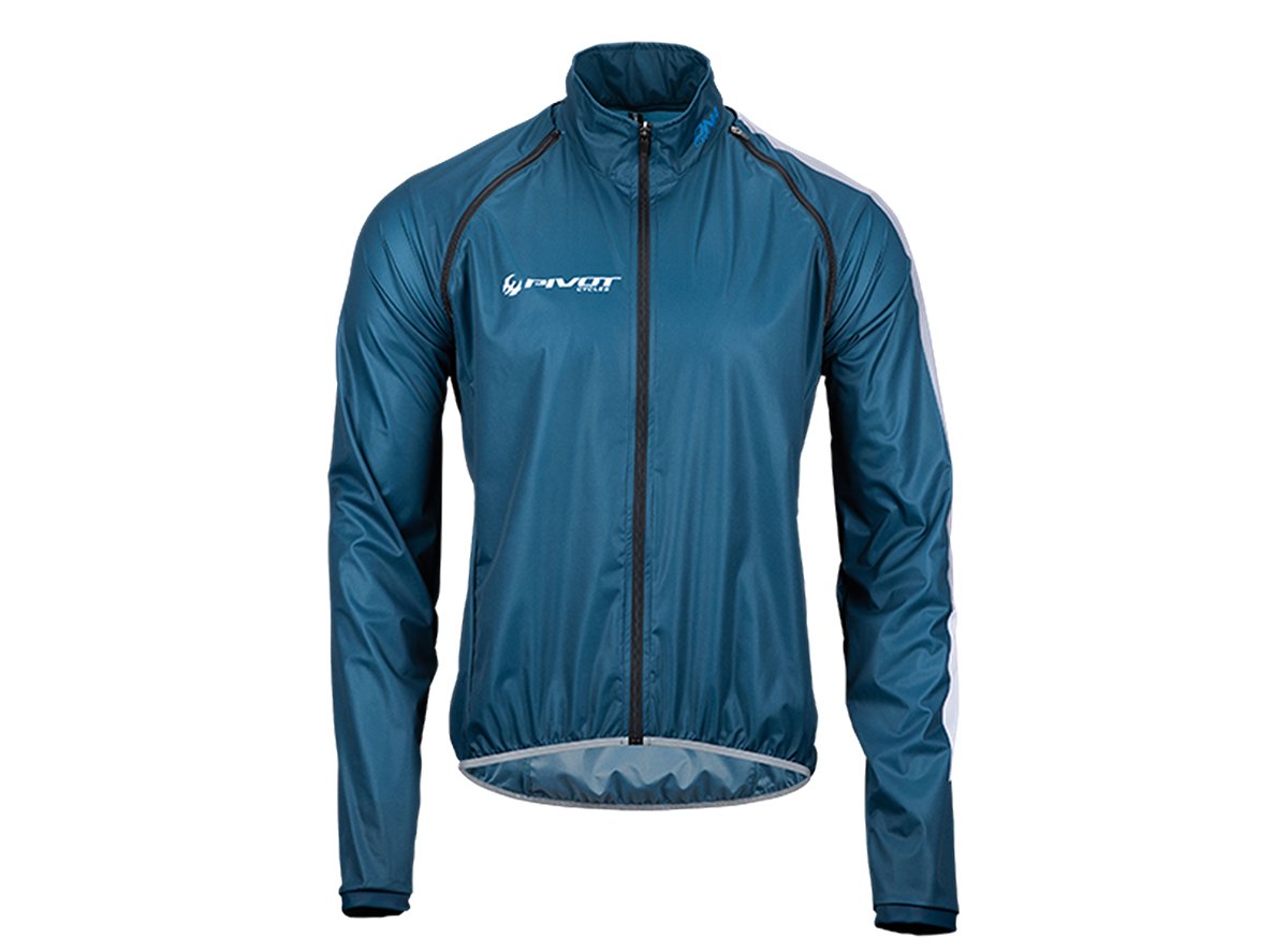 Pivot Duo Convertible Cycling Jacket - Navy